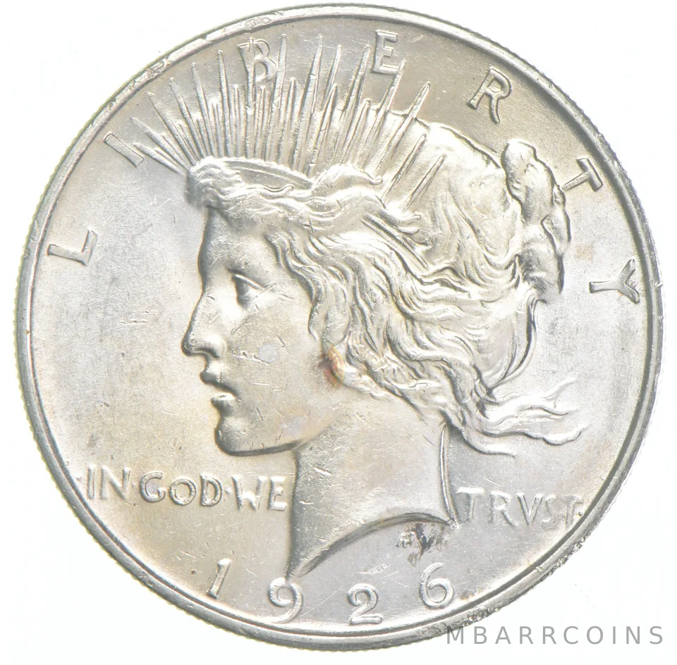 1926-D Peace Silver Dollar *1886