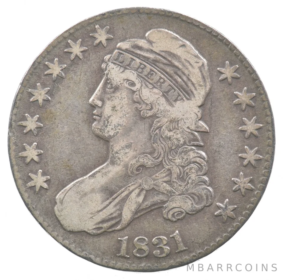 1831 Capped Bust Half Dollar a5984