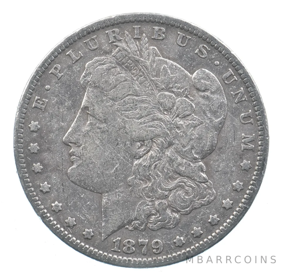 Early - 1879-S Morgan Silver Dollar - 90% US Coin *049
