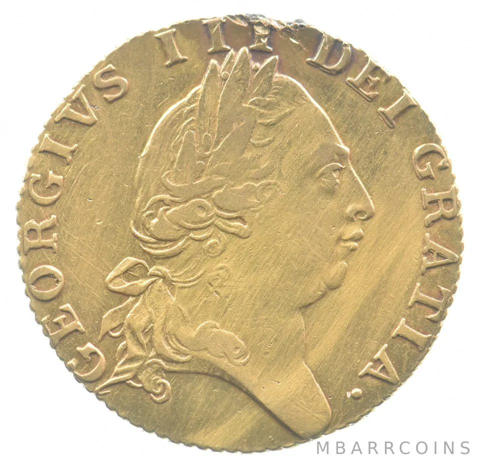 1788 Great Britain Gold Guinea *4178