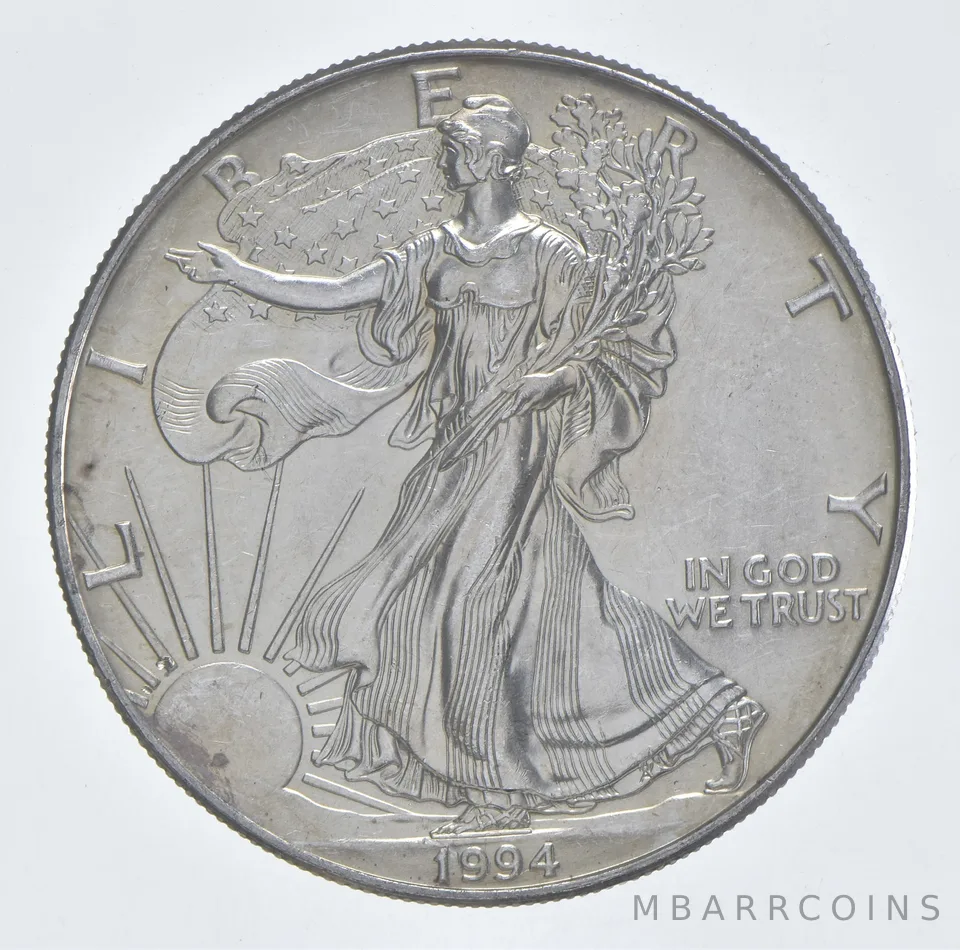 Better Date 1994 American Silver Eagle 1 Troy Oz .999 Fine Silver *169