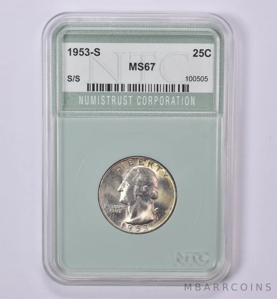 1953-S Washington Quarter S/S *0540