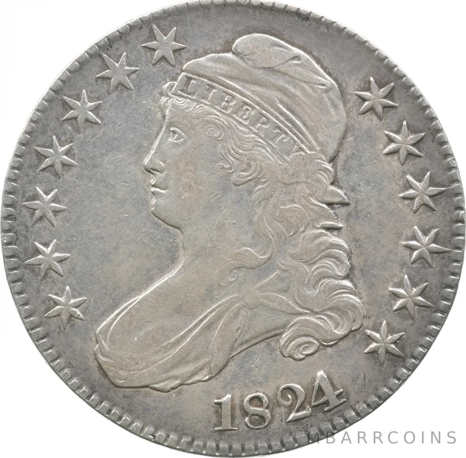 1824/1 Capped Bust Half Dollar *2327