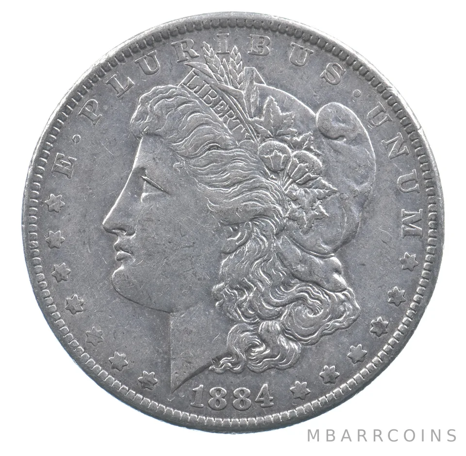 Better 1884-O Morgan Silver Dollar - 90% US Coin - Nice Coin *466