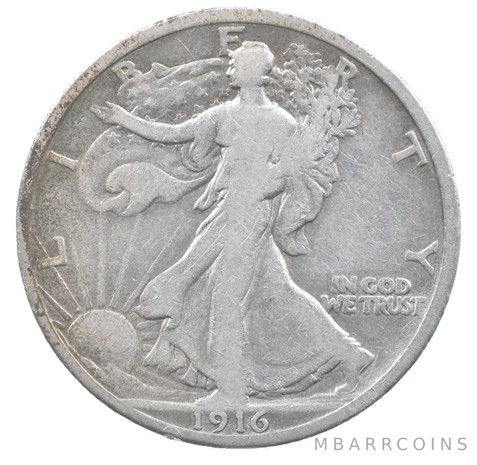 1916 Walking Liberty Half Dollar *2059