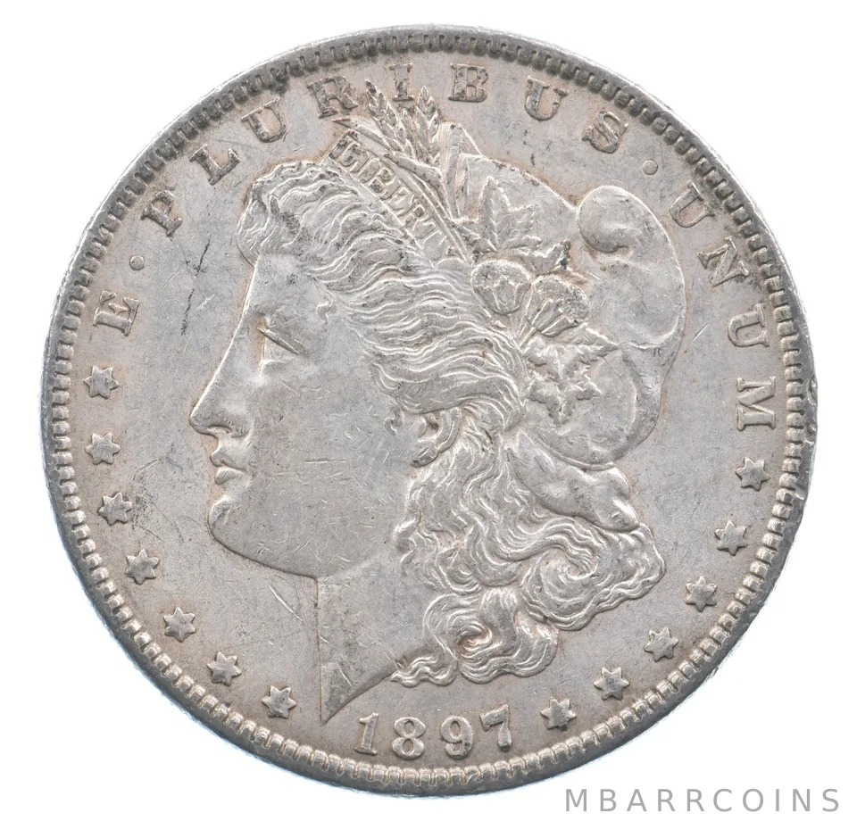 Better 1897 Morgan Silver Dollar - 90% US Coin - Nice Coin *498