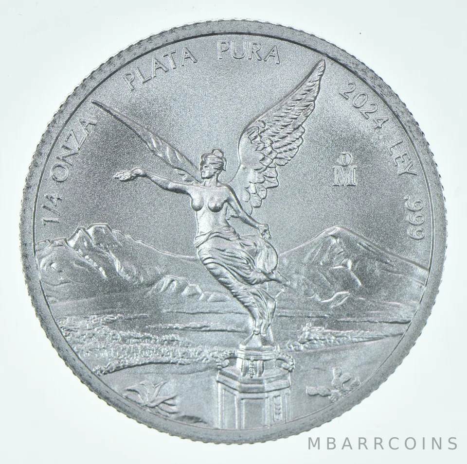 2024 Mo Mexico 1/4 Onza Silver Libertad