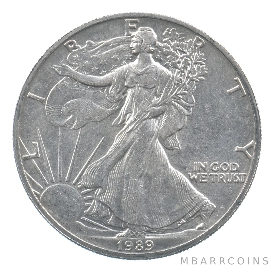 Better Date 1989 American Silver Eagle 1 Troy Oz .999 Fine Silver *668