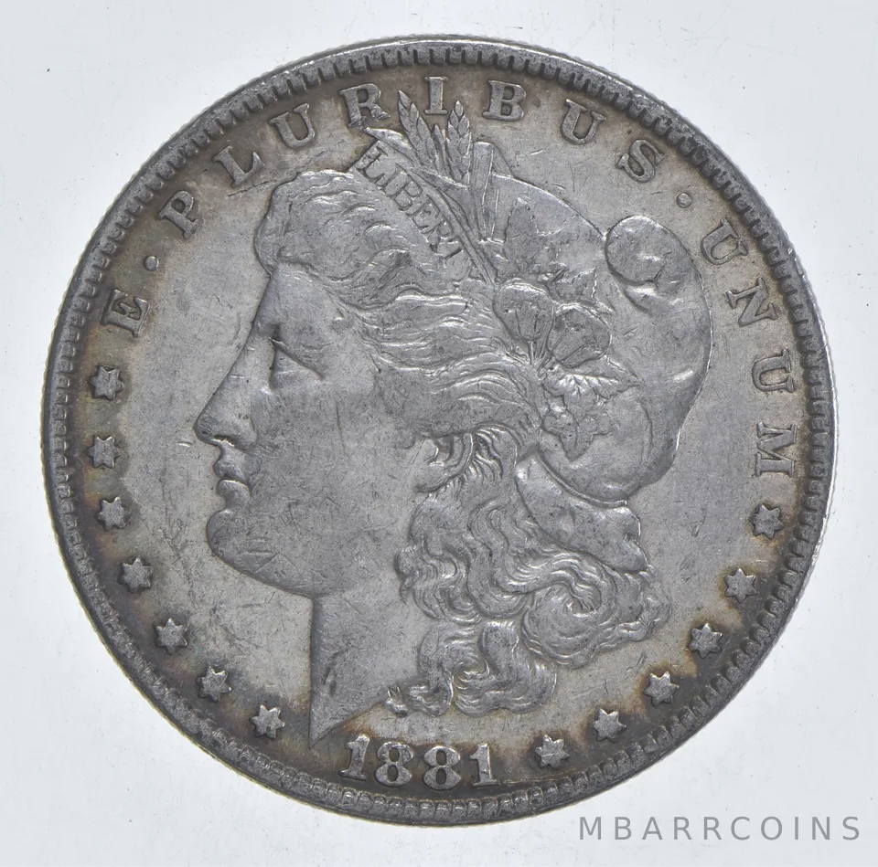 Better 1881 Morgan Silver Dollar - 90% US Coin - Nice Coin *486