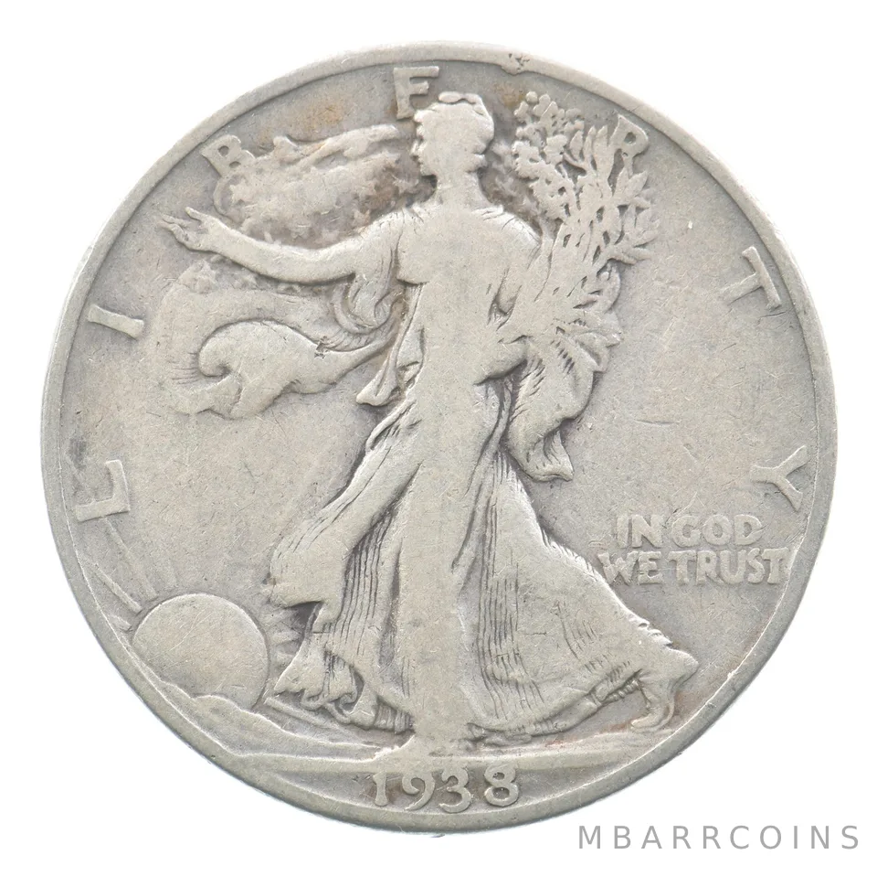 1938-D Walking Liberty Half Dollar *3983