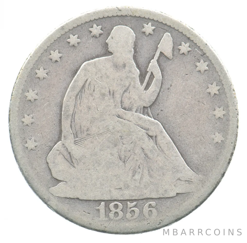 1856-O Barber Half Dollar *4794