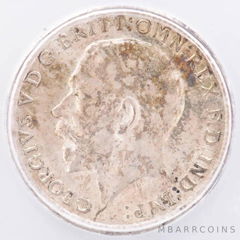 1915 Great Britain 3 Pence MS64 ICG Beautiful Tone *1930