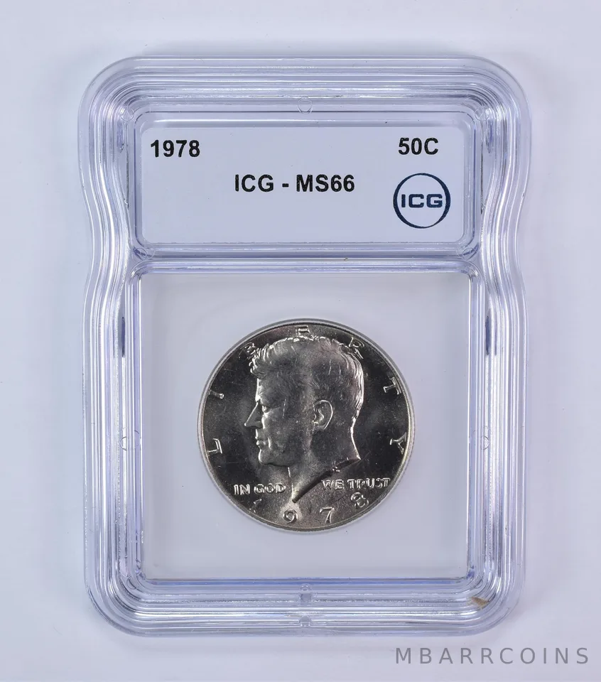 1978 Kennedy Half Dollar MS66 ICG