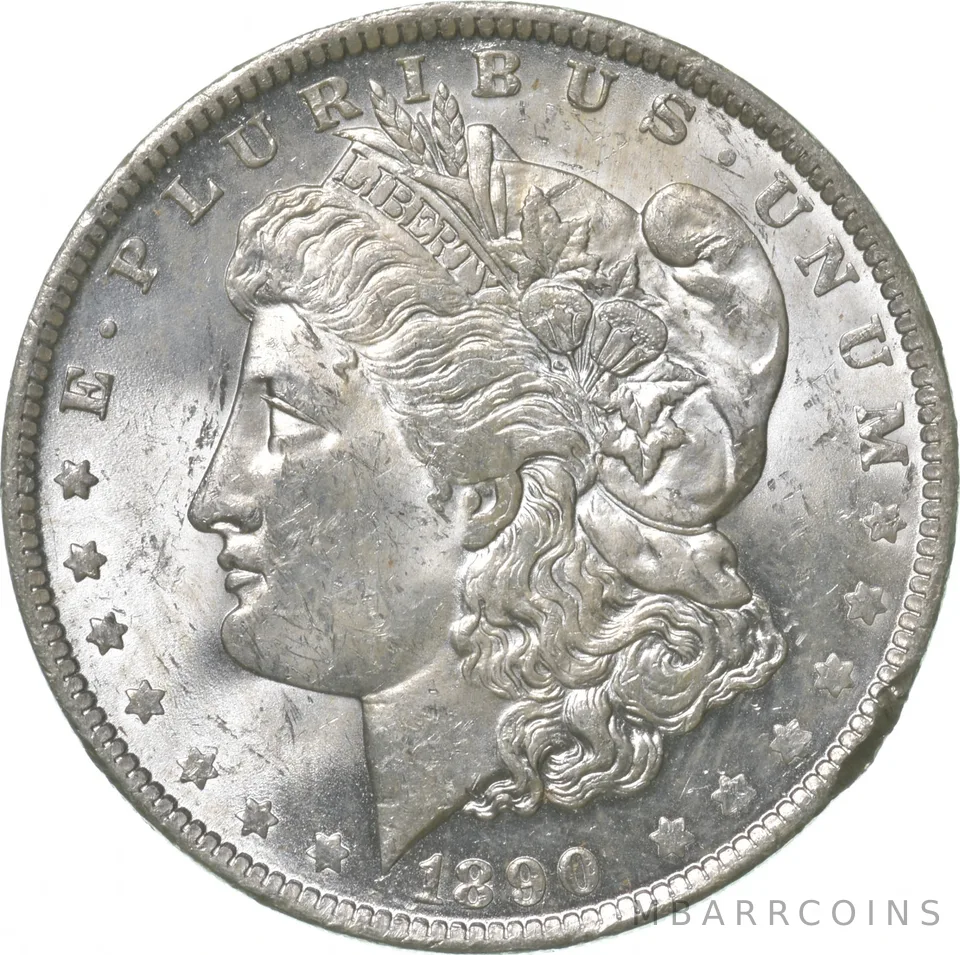 1890-O Morgan Silver Dollar a3137
