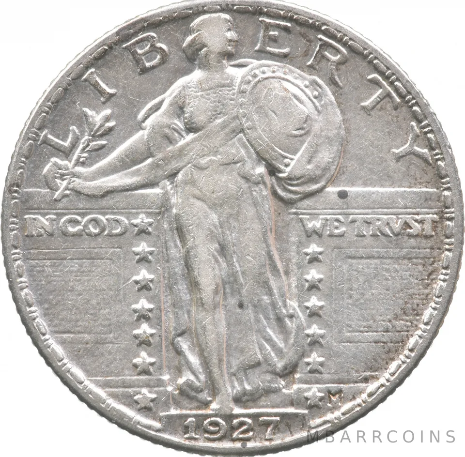 1927 Standing Liberty Quarter a4906
