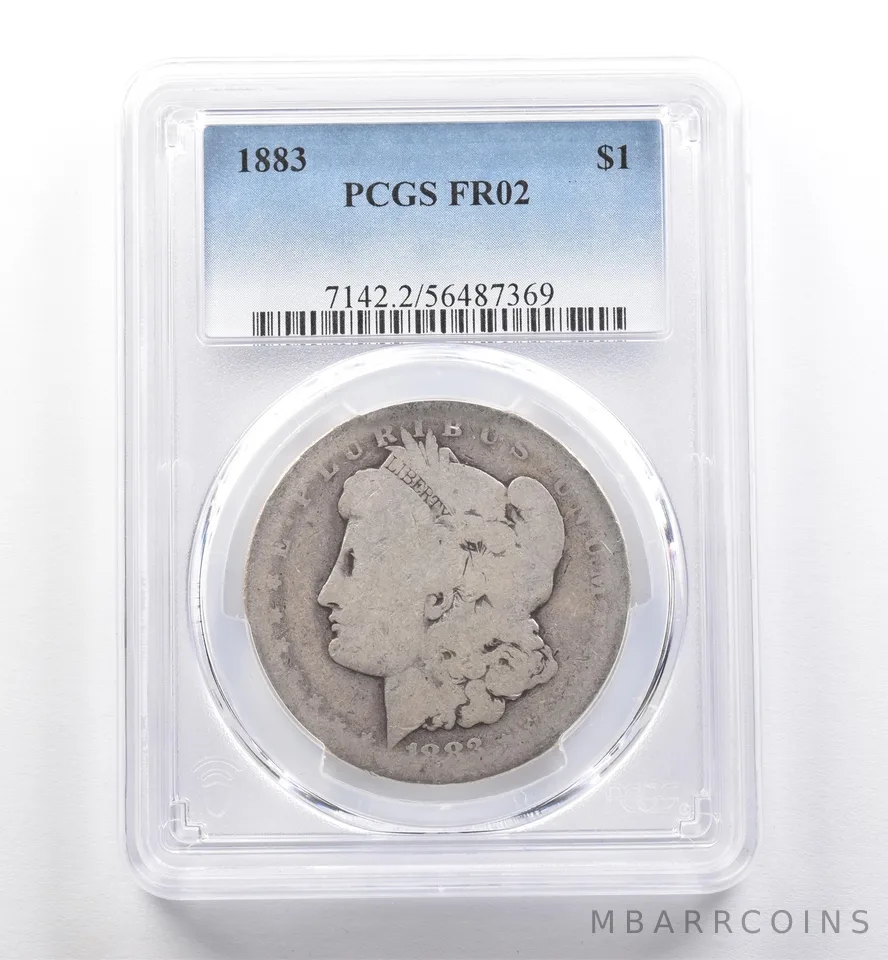 1883 Morgan Silver Dollar FR02 PCGS Lowball