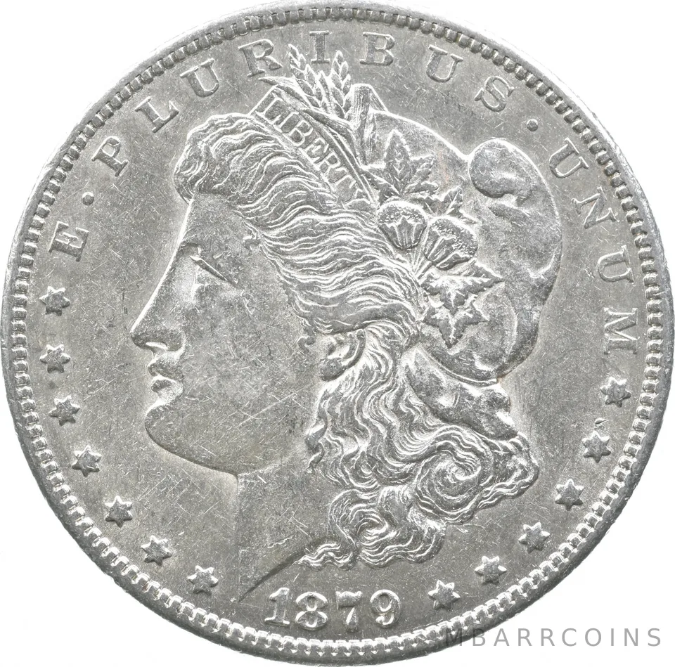 1879-S Rev Of 78 Morgan Silver Dollar Multiple VAMs 1878 Reverse *8038