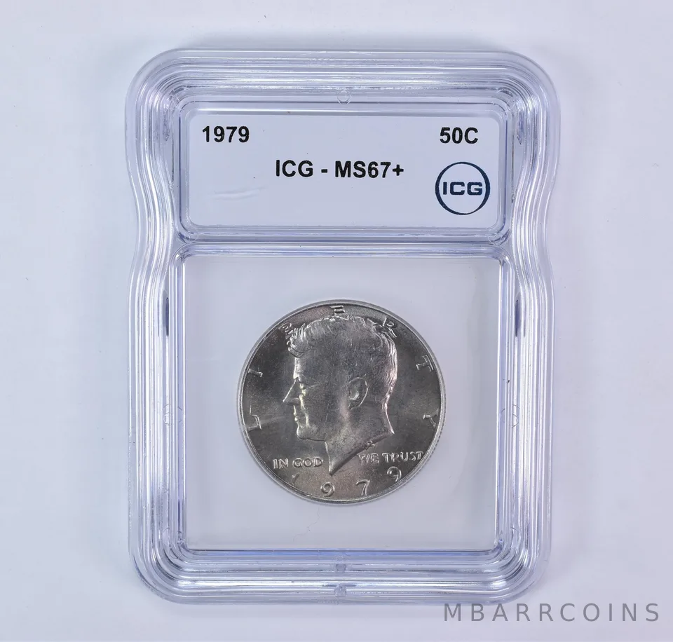 1979 Kennedy Half Dollar MS67+ ICG