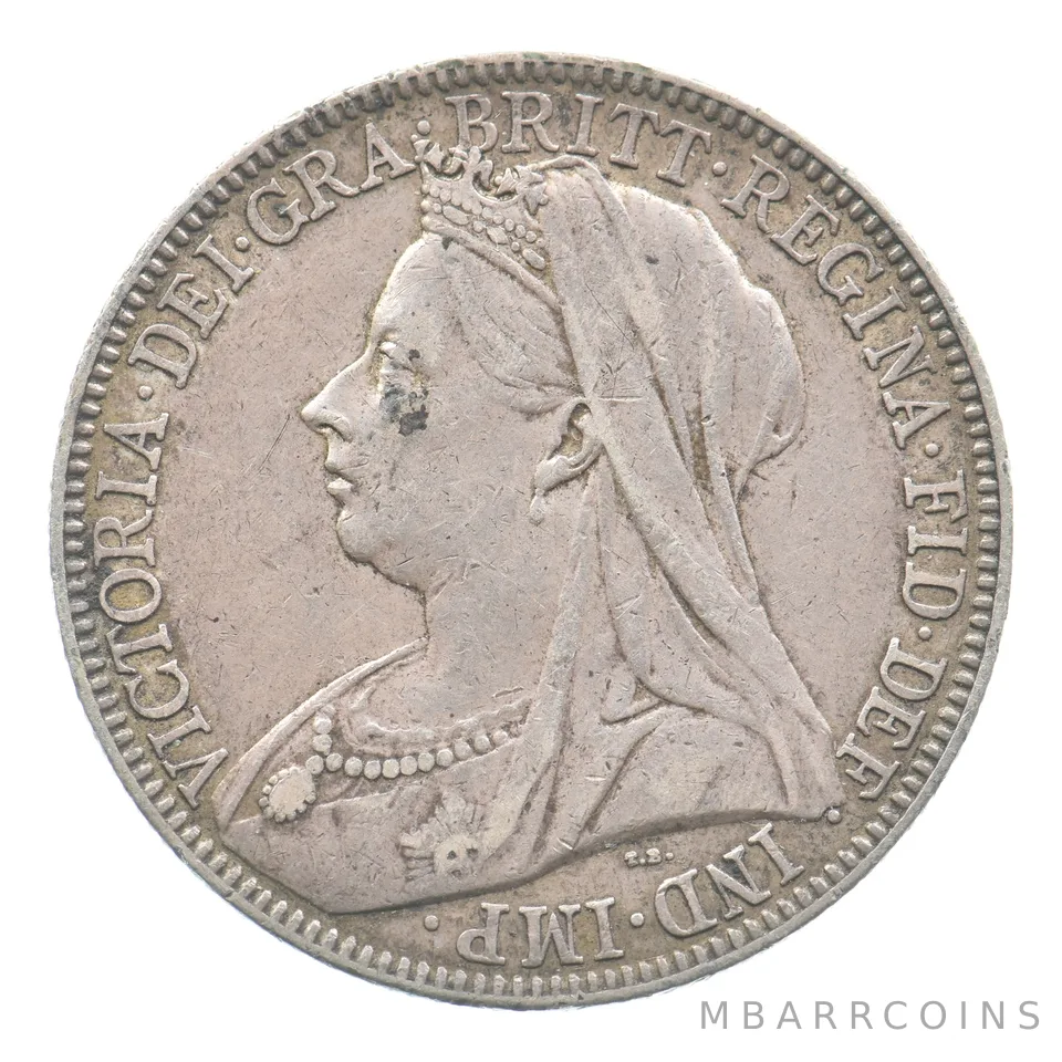 1900 Great Britain Florin Victoria *6503