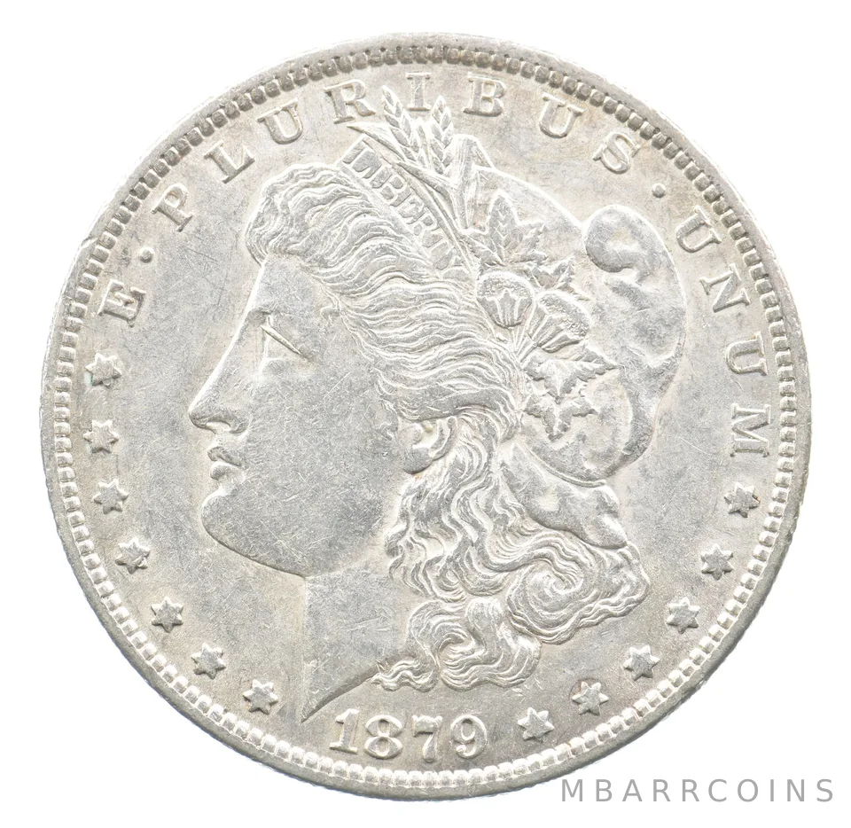 1879-O Morgan Silver Dollar a1919