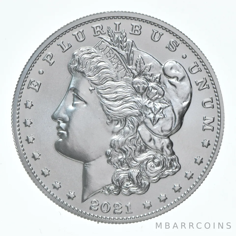 2021 O Privy Morgan Silver Dollar Unc .999 Silver