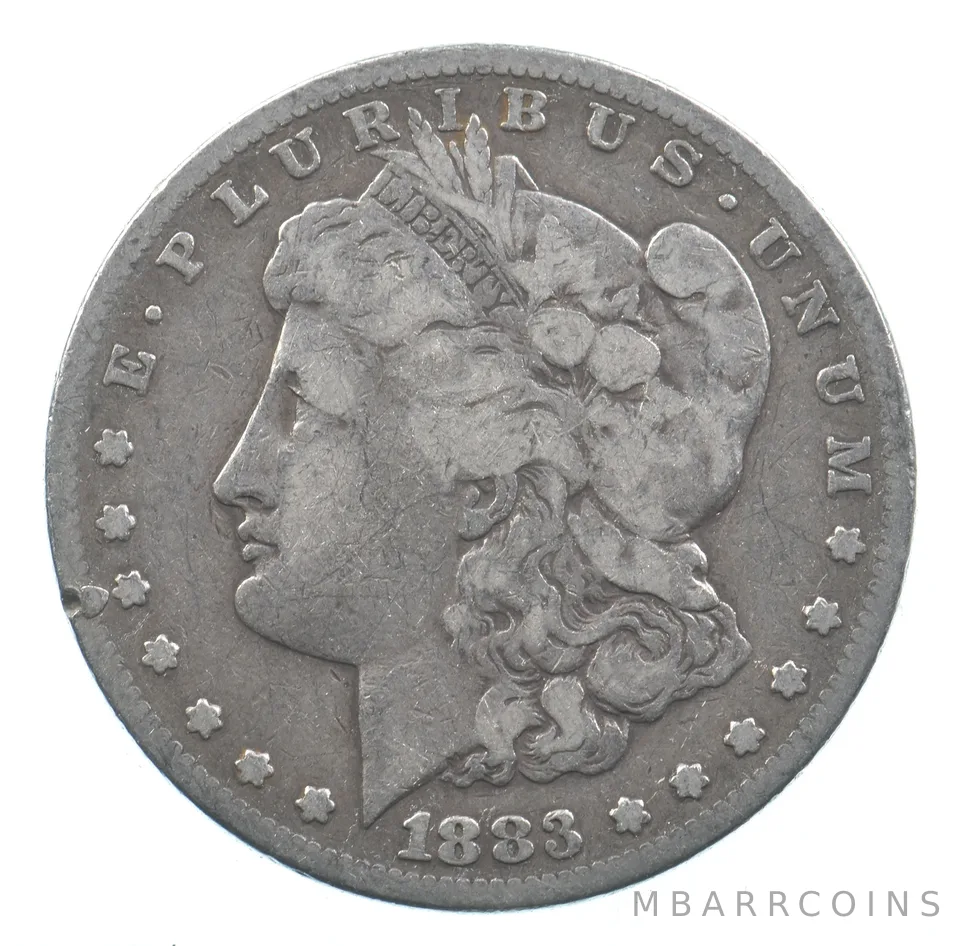 Early - 1883-S Morgan Silver Dollar - 90% US Coin *720
