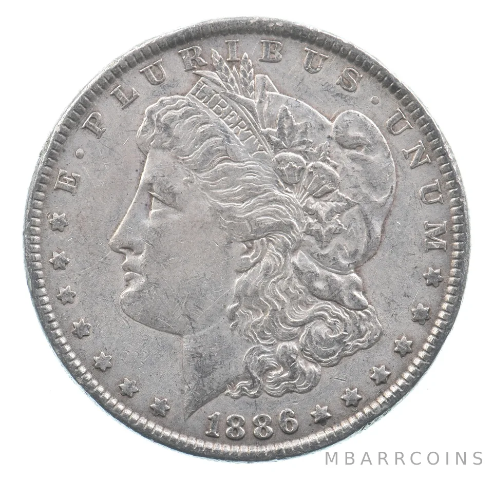 Better 1886 Morgan Silver Dollar - 90% US Coin - Nice Coin *567
