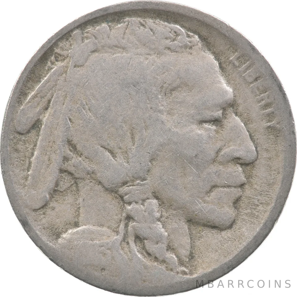 1913-D Indian Head Buffalo Nickel Type 2 *2023
