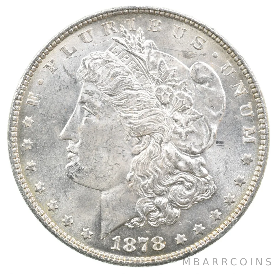 1878 7/8TF Morgan Silver Dollar *1891