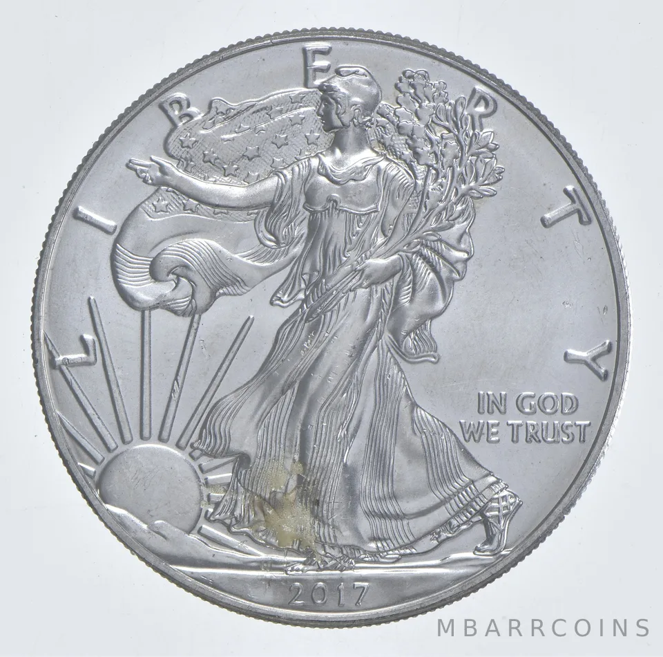 Better Date 2017 American Silver Eagle 1 Troy Oz .999 Fine Silver *600