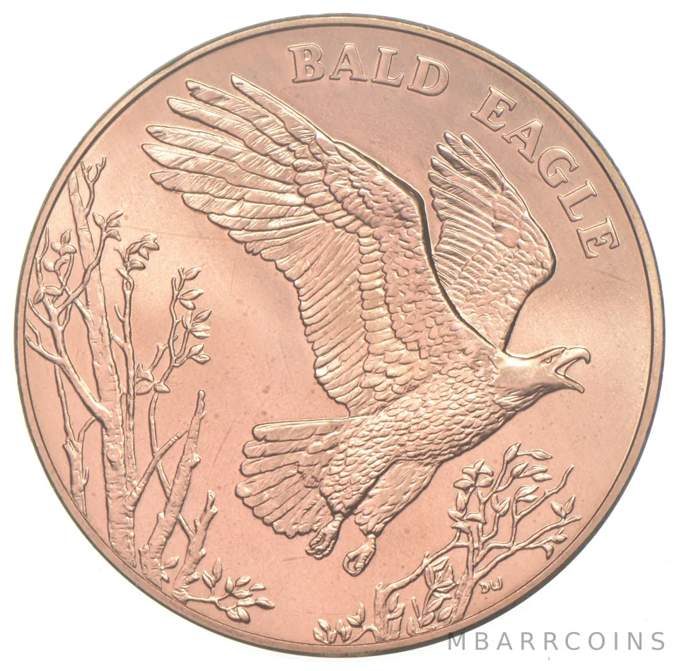 2003 National Wildlife Refuge Bald Eagle Bronze Medal Uncirculated 38.1mm