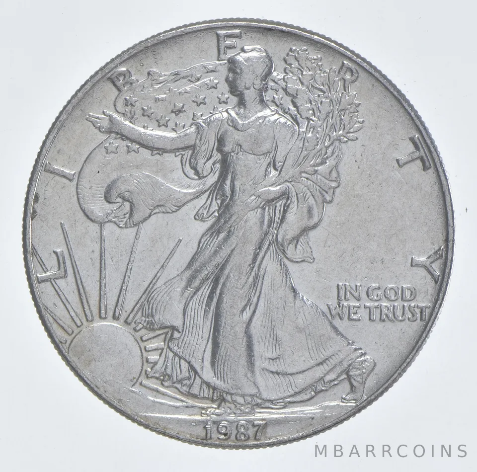 Better Date 1987 American Silver Eagle 1 Troy Oz .999 Fine Silver *054