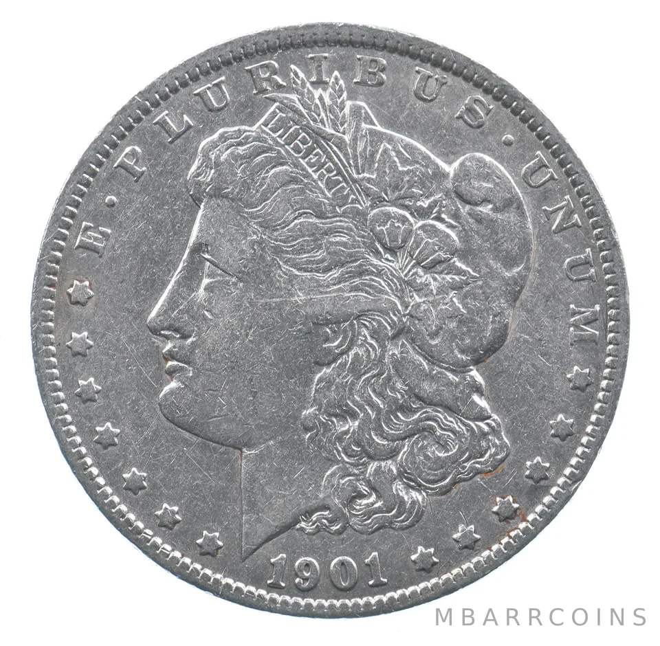 Better 1901-O Morgan Silver Dollar - 90% US Coin - Nice Coin *373