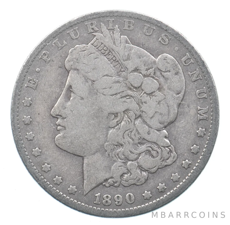 Early - 1890 Morgan Silver Dollar - 90% US Coin *009