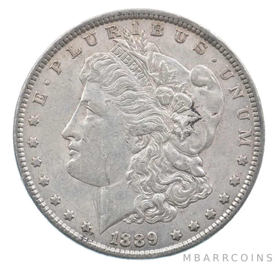 Better 1889 Morgan Silver Dollar - 90% US Coin - Nice Coin *359