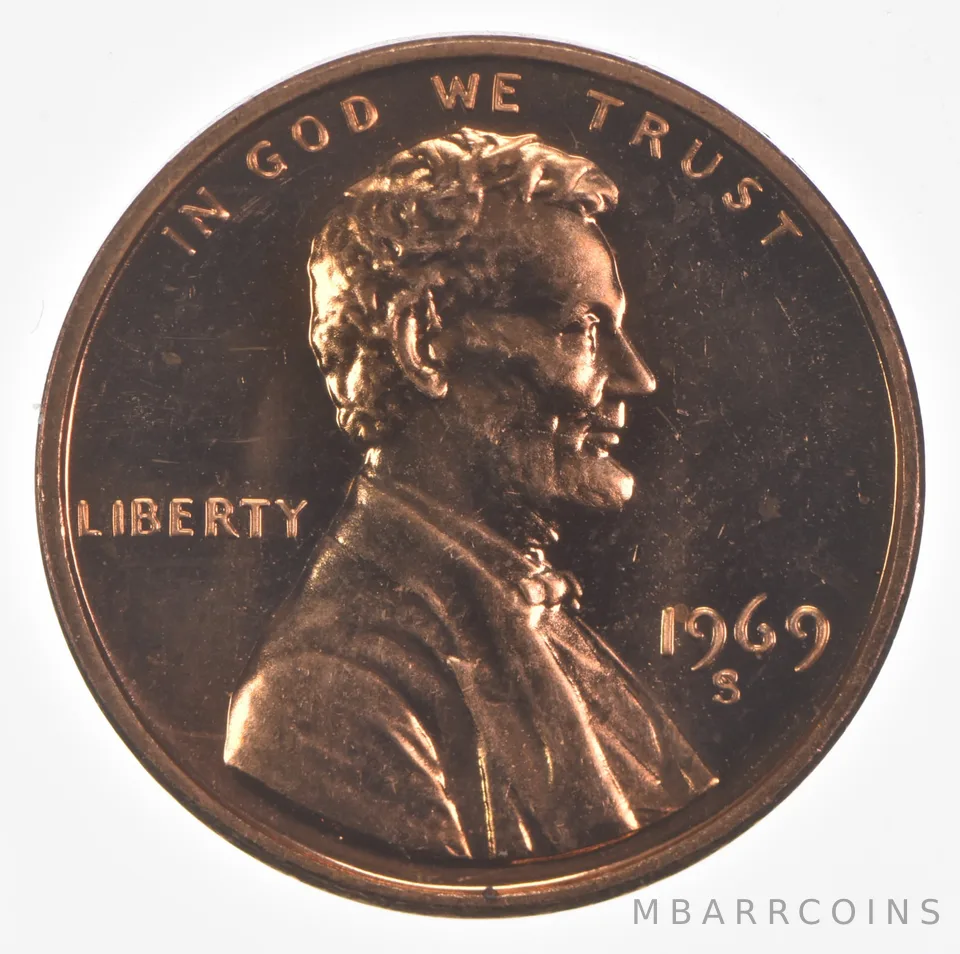 1969-S Lincoln Memorial Cent Proof