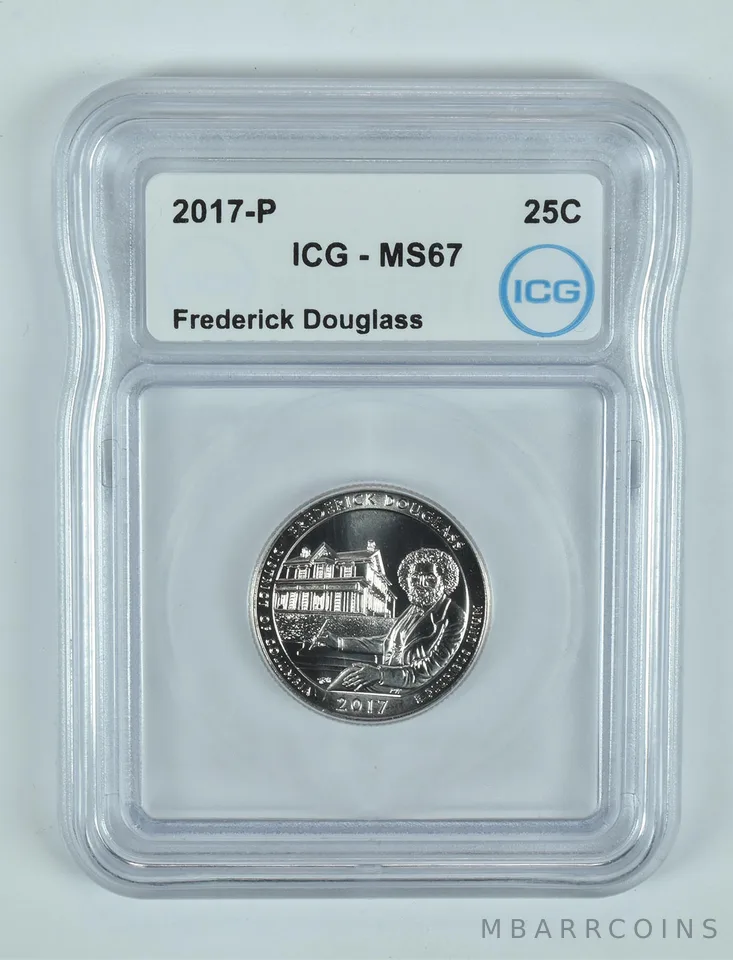 2017-P Washington Quarter ATB Frederick Douglass MS67 ICG
