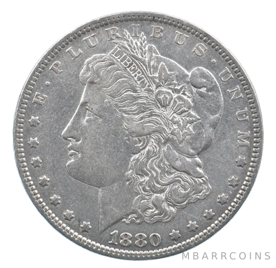 Better 1880 Morgan Silver Dollar - 90% US Coin - Nice Coin *607