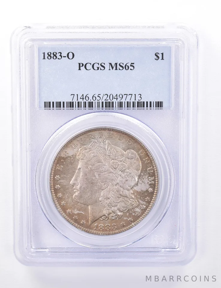 MS65 1883-O Morgan Silver Dollar - Graded PCGS - Great Tone *3998