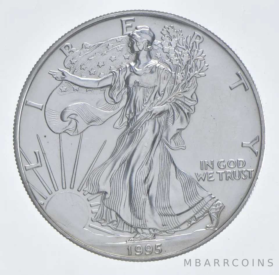 Better Date 1995 American Silver Eagle 1 Troy Oz .999 Fine Silver *058