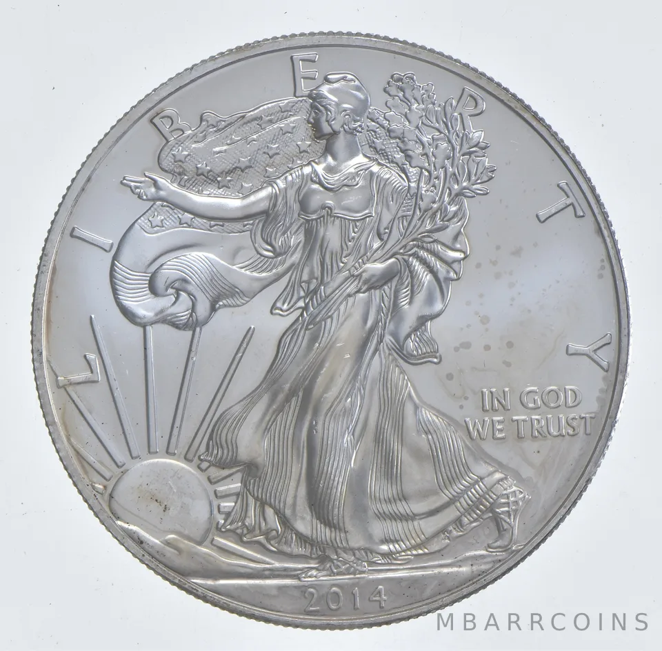 Better Date 2014 American Silver Eagle 1 Troy Oz .999 Fine Silver *433