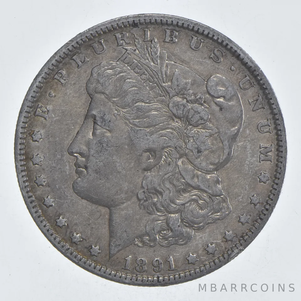 Early - 1891-O Morgan Silver Dollar - 90% US Coin *942