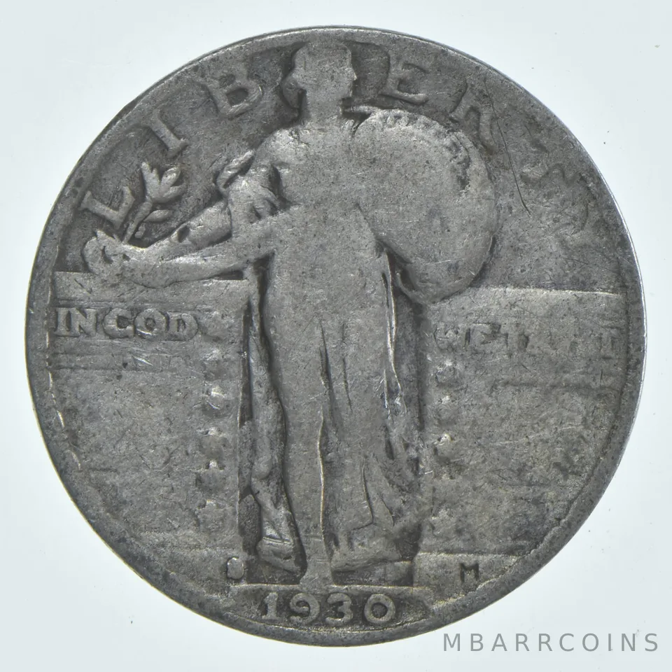 1930-S Standing Liberty Quarter AC Average Circ (1 coin)