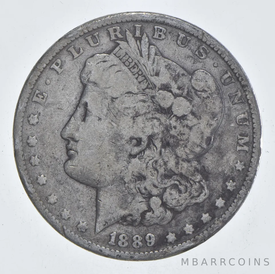 Early - 1889 Morgan Silver Dollar - 90% US Coin *810