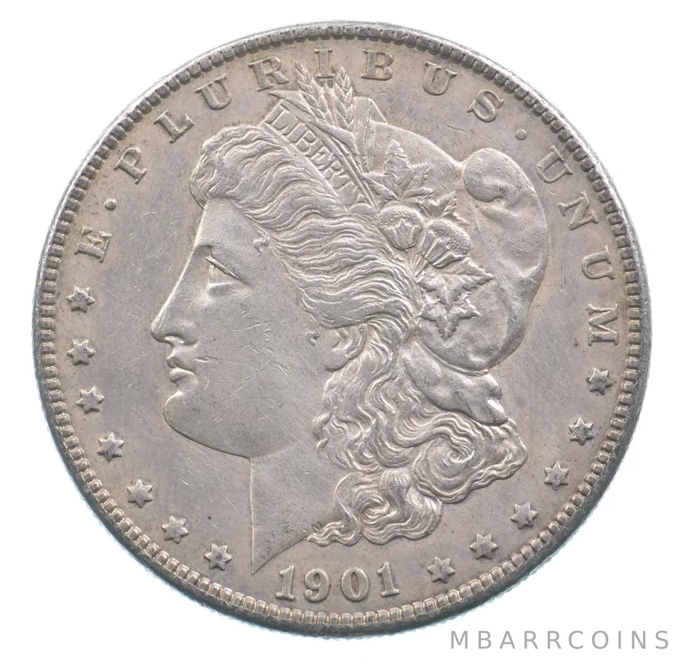 Better 1901-O Morgan Silver Dollar - 90% US Coin - Nice Coin *335