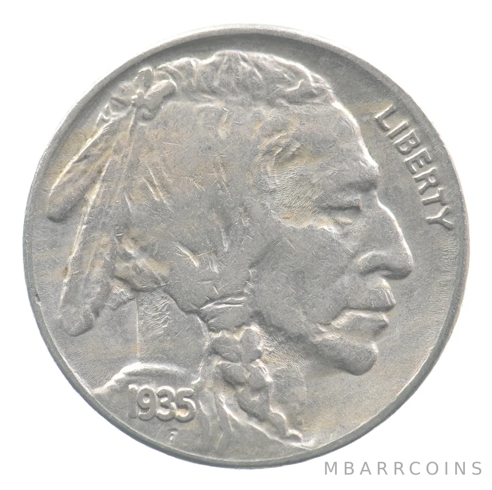 1935-S Indian Head Buffalo Nickel *9373