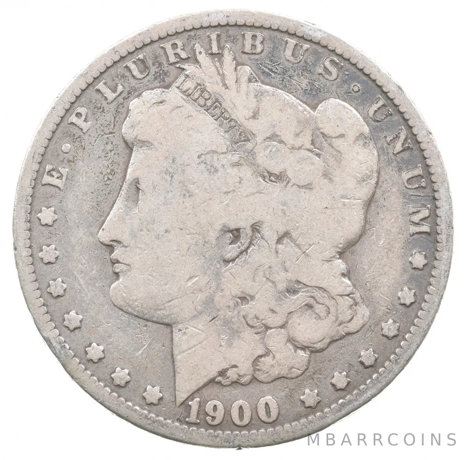 1900-O Micro O Morgan Silver Dollar a6670