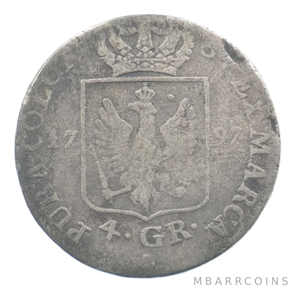 1797 German States Prussia 4 Groschen *0014
