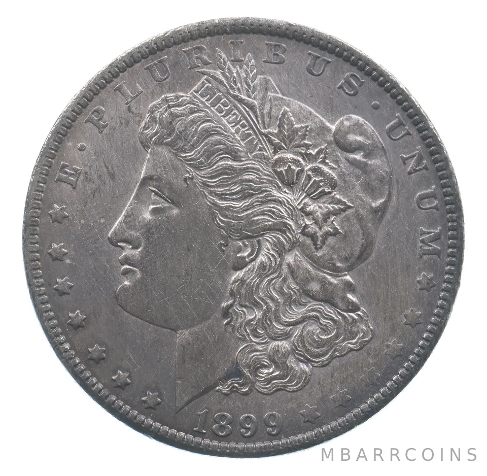 Better 1899-O Morgan Silver Dollar - 90% US Coin - Nice Coin *493