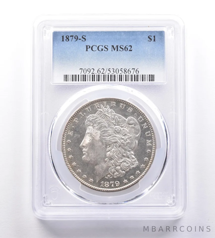 1879-S Morgan Silver Dollar MS62 PCGS PL Look *9244